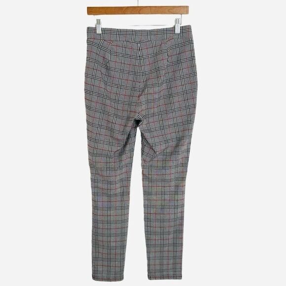 Tommy Hilfiger Women Cropped Plaid Pant 8 High Rise Preppy Academia Old Money - Picture 2 of 8